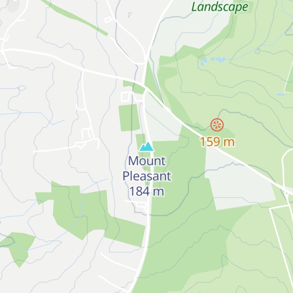 Map of Mount Pleasant