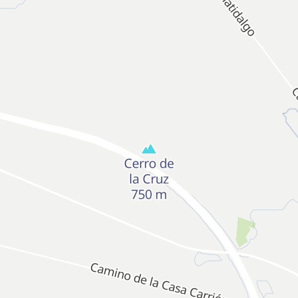 Map of Cerro de la Cruz