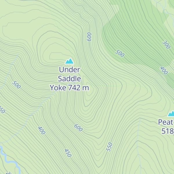 Map of Saddle Yoke
