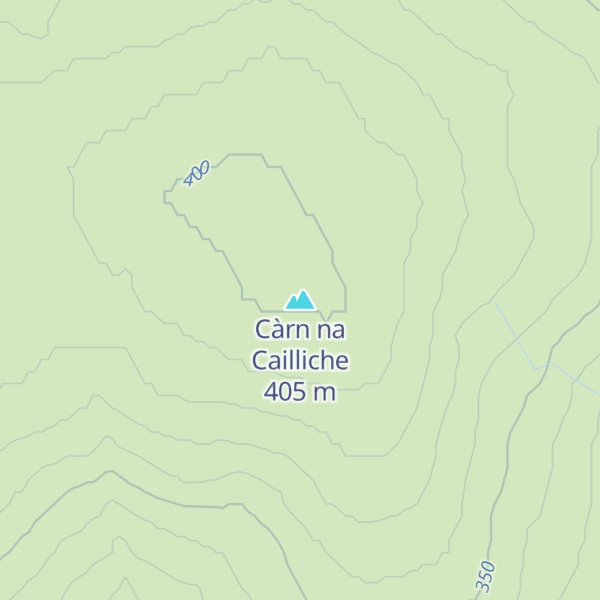 Map of Càrn na Cailliche