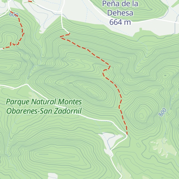 Map of Pico Castros