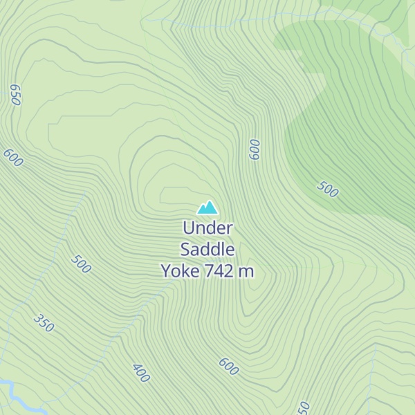 Map of Under Saddle Yoke