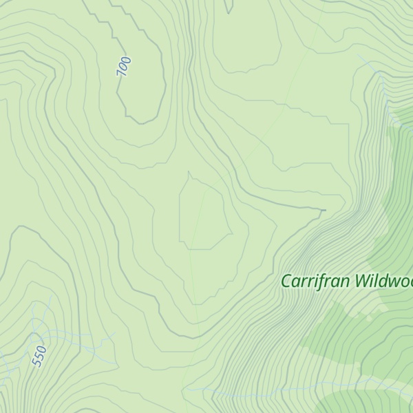 Map of Raven Craig