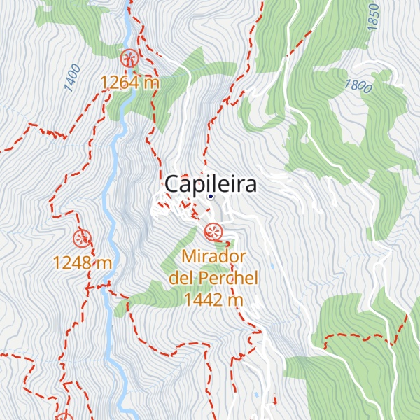 Map of Servicio de Interpretación de Altas Cumbres