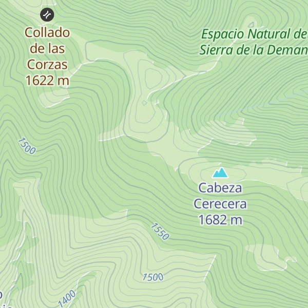 Map of Refugio de las Azuelas