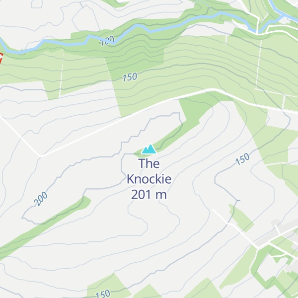 Map of The Knockie