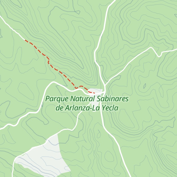 Map of Refugio de Pinarejos