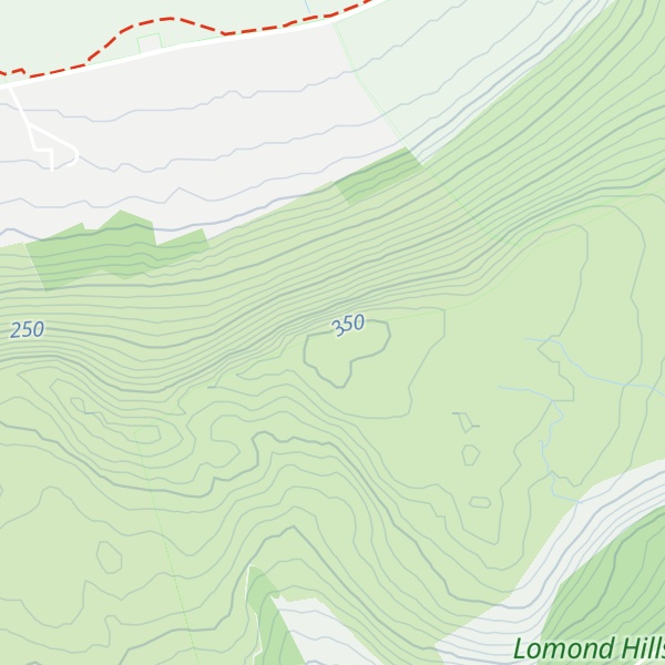 Map of Benarty Hill