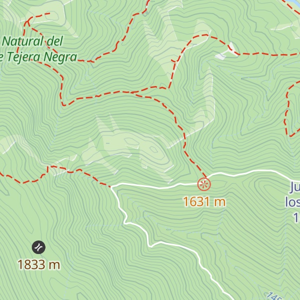Map of Alto del Hornillo