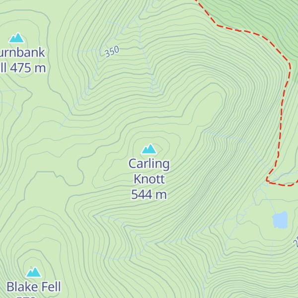 Map of Carling Knott