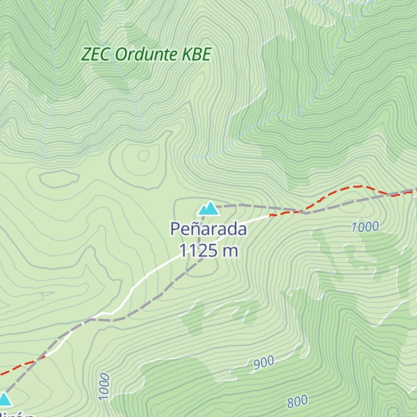 Map of Peñarada