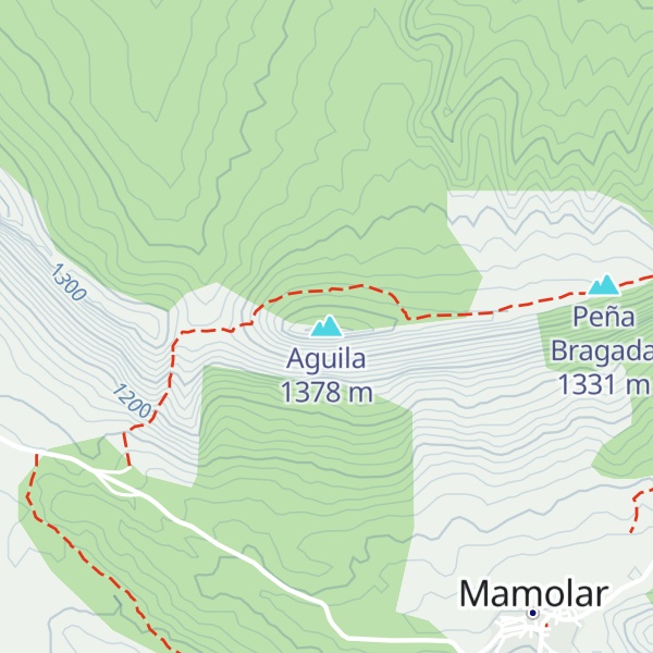 Map of Aguila