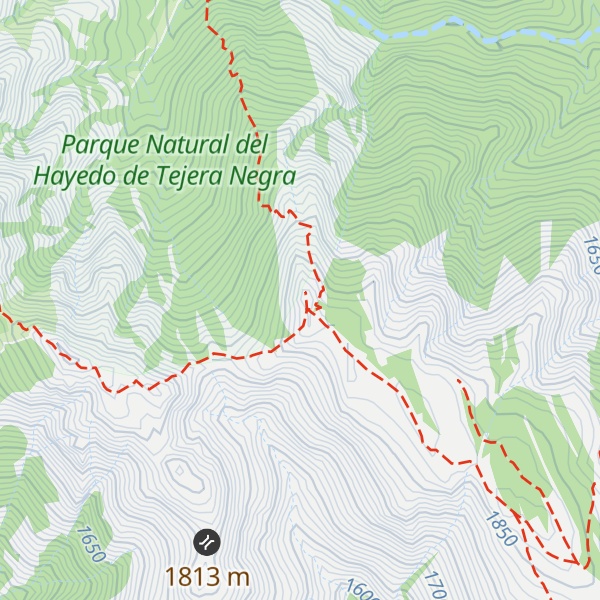 Map of Pico Atalaya