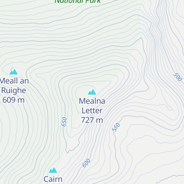 Map of Mealna Letter