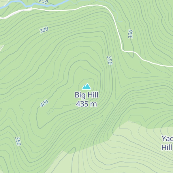Map of Big Hill