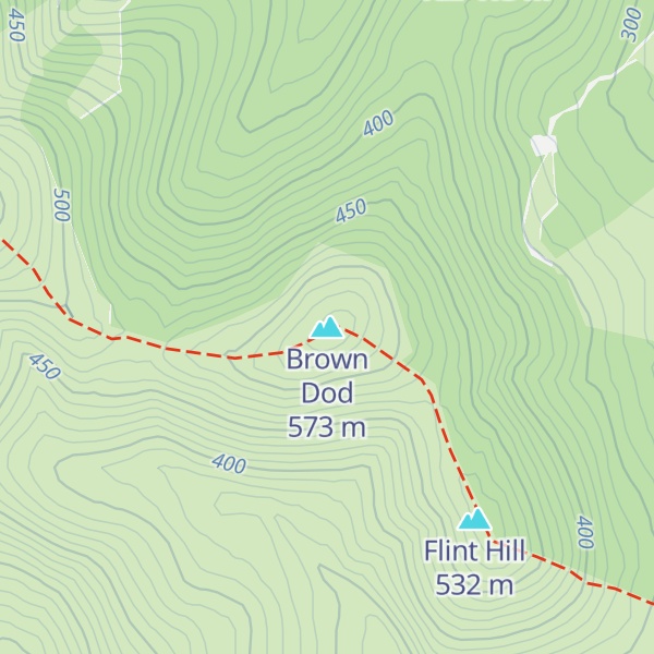 Map of Brown Dod