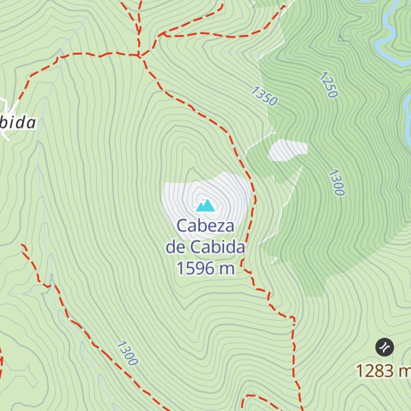 Map of Cabeza de Cabida