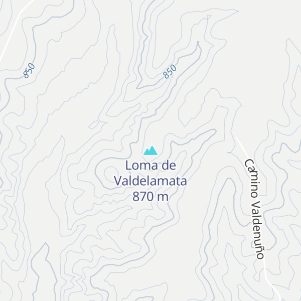 Map of Loma de Valdelamata