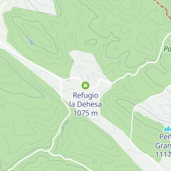 Map of Refugio la Dehesa