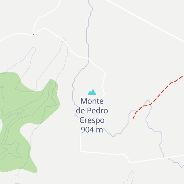 Map of Monte de Pedro Crespo
