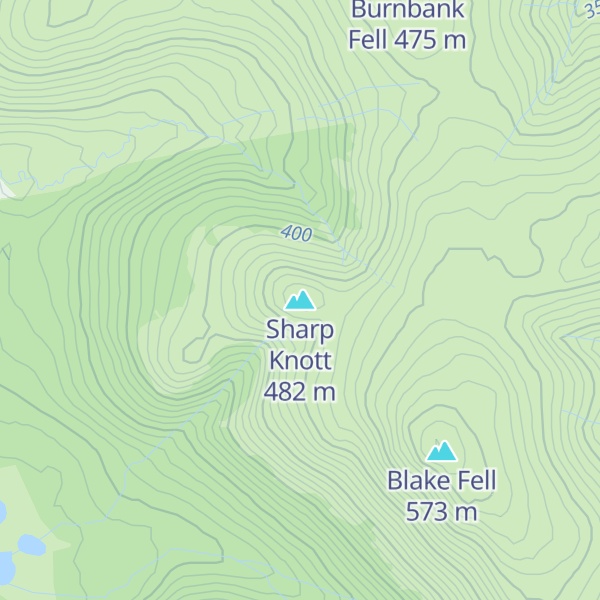 Map of Sharp Knott