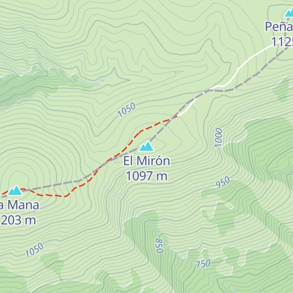Map of El Mirón