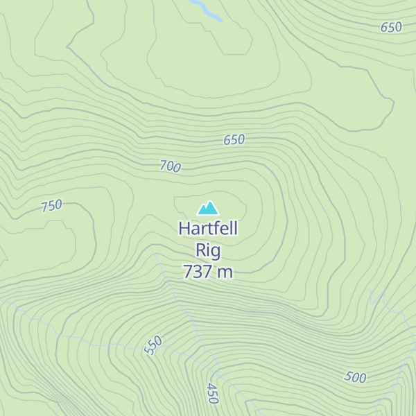 Map of Hartfell Rig