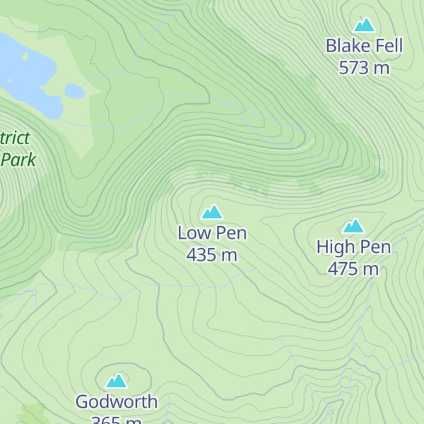 Map of Low Pen