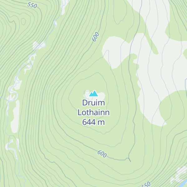 Map of Druim Lothainn