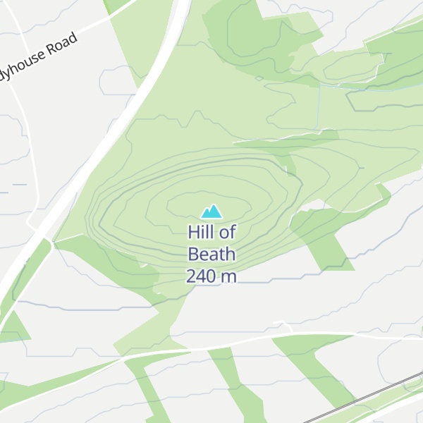 Map of Hill of Beath