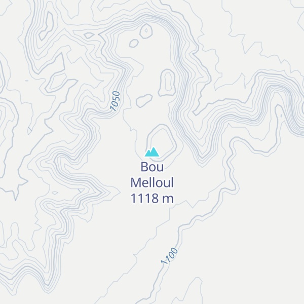 Map of Bou Melloul