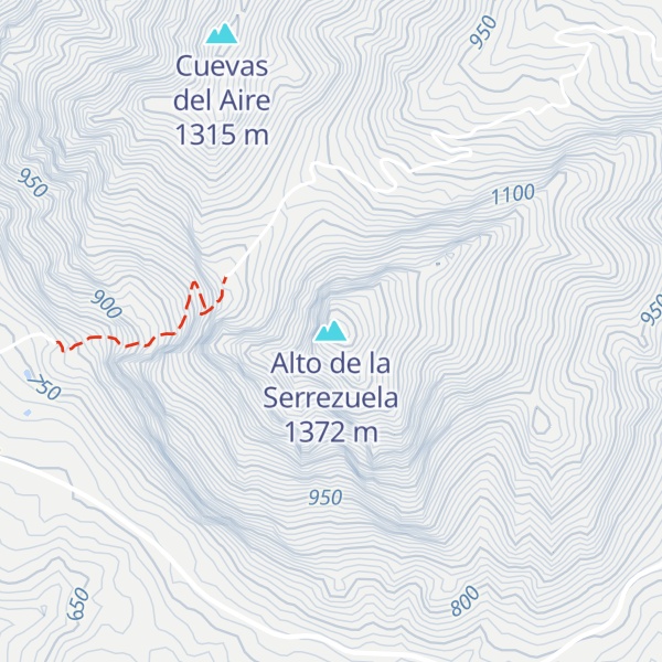 Map of Alto de la Serrezuela