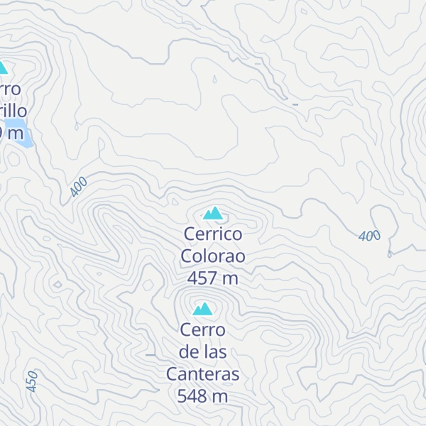 Map of Cerrico Colorao