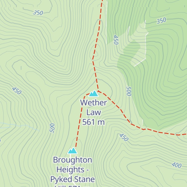 Map of Wether Law