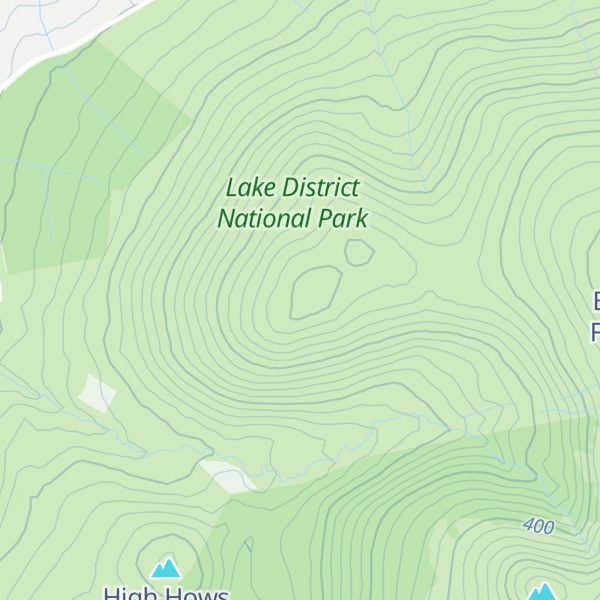 Map of Owsen Fell