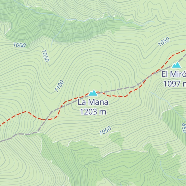 Map of La Mana