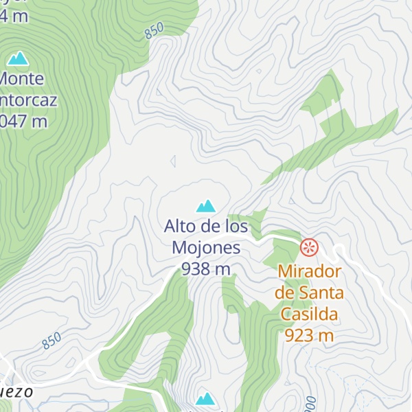 Map of Alto de los Mojones