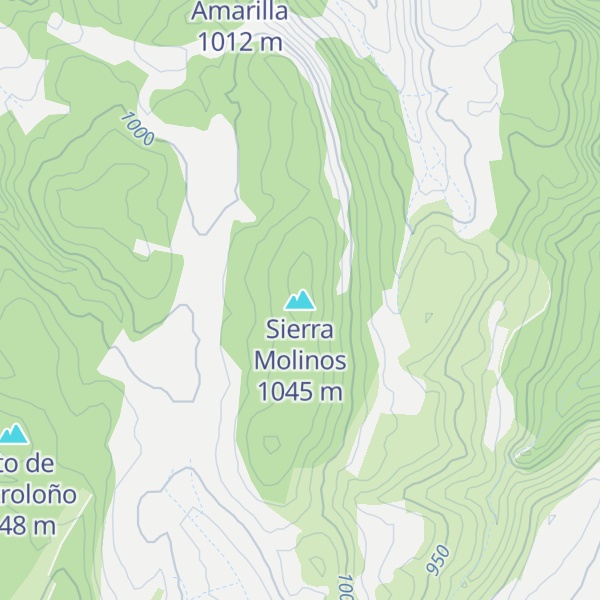 Map of Sierra Molinos