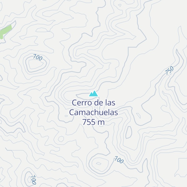 Map of Cerro de las Camachuelas