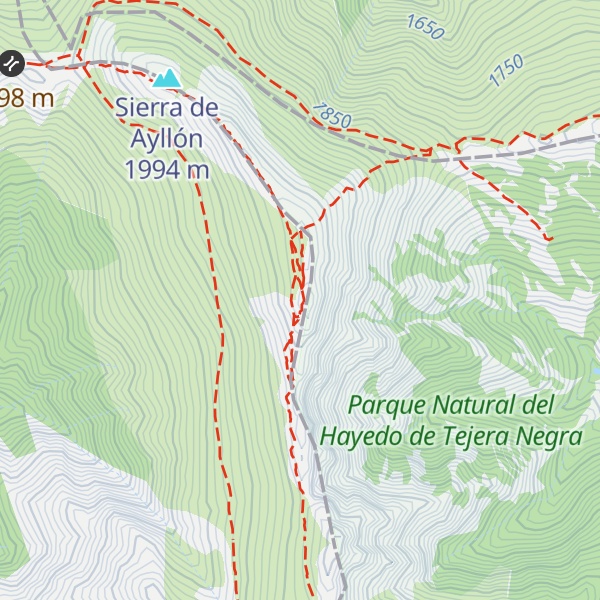 Map of Buitrera