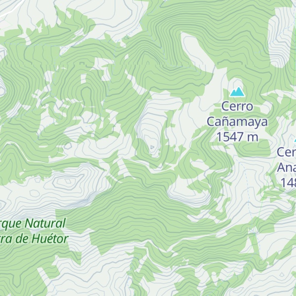 Map of Cerro Cucadero