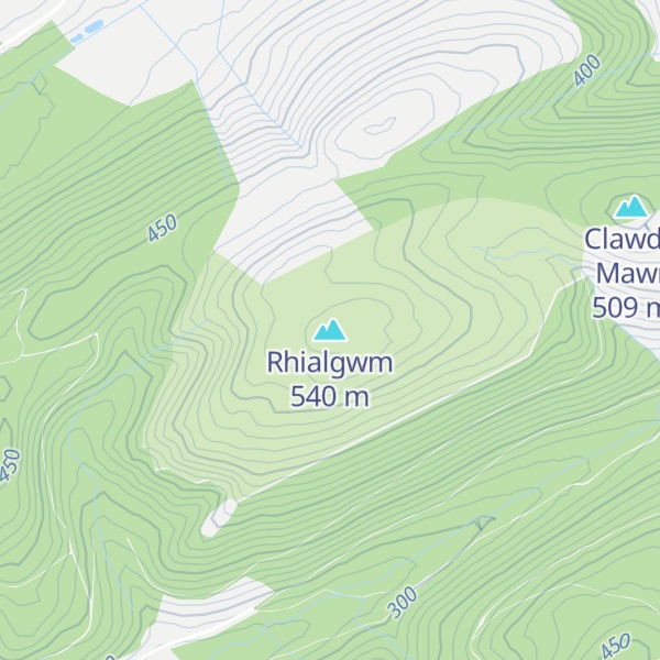 Map of Rhialgwm