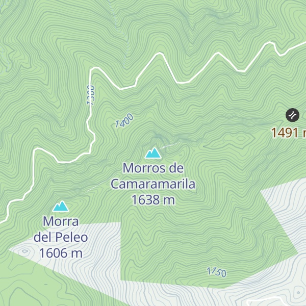 Map of Morros de Camaramarila