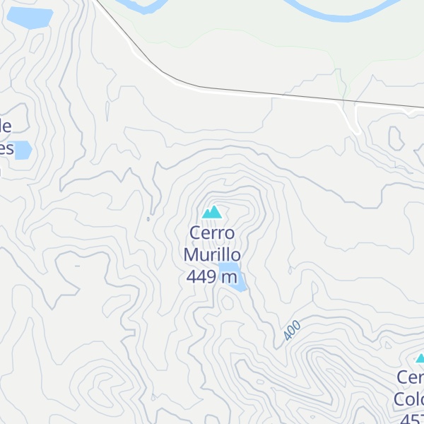Map of Cerro Murillo