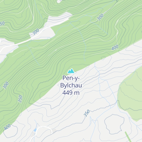 Map of Pen-y-Bylchau