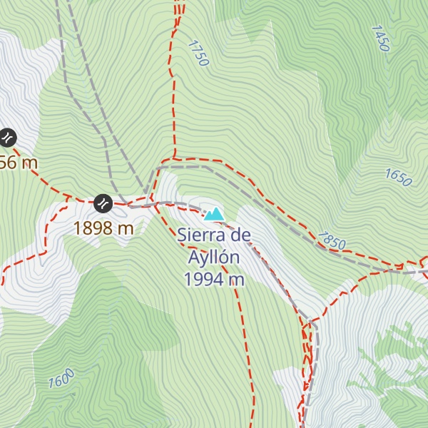 Map of Sierra de Ayllón