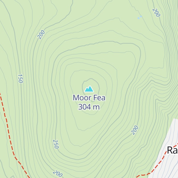 Map of Moor Fea