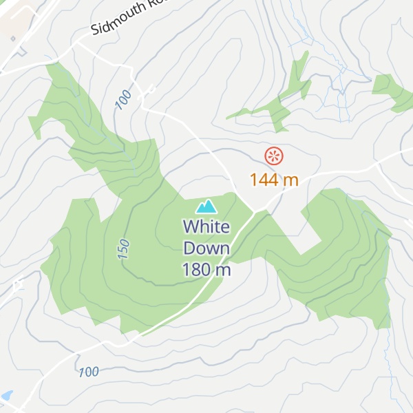 Map of White Down