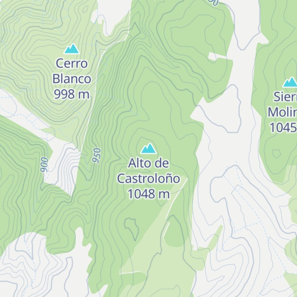 Map of Alto de Castroloño