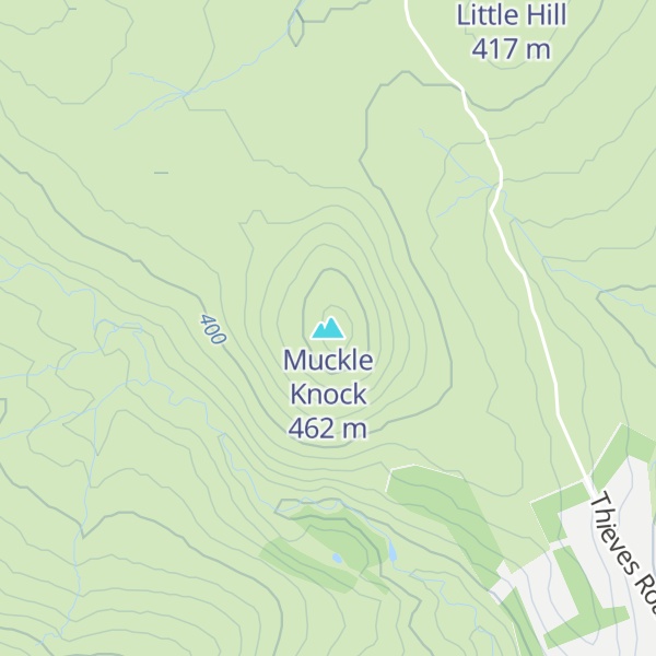 Map of Muckle Knock